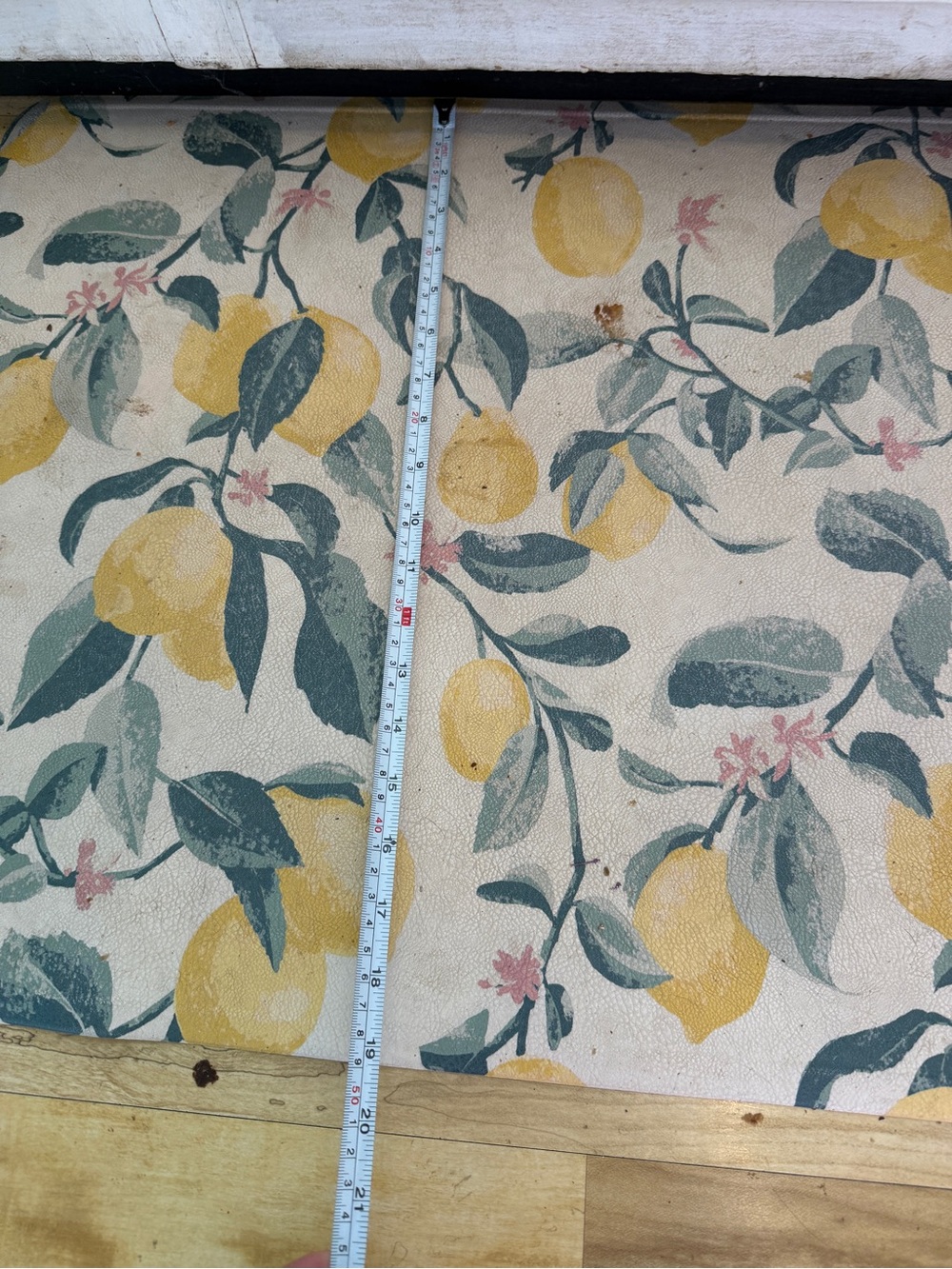 Yellow Lemon Pattern Kitchen Runner - Picture 2 of 7